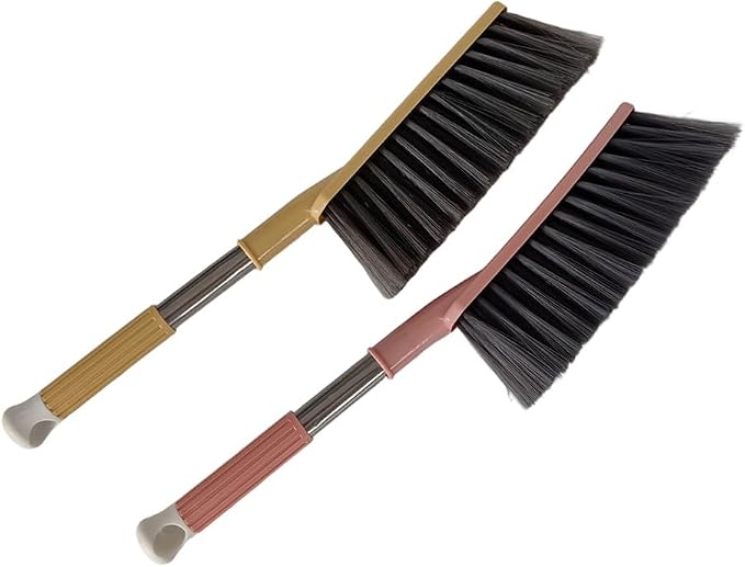 2 Pack Soft Bristle Bed Sheets Sweeping Cleaning Brush - Image 4