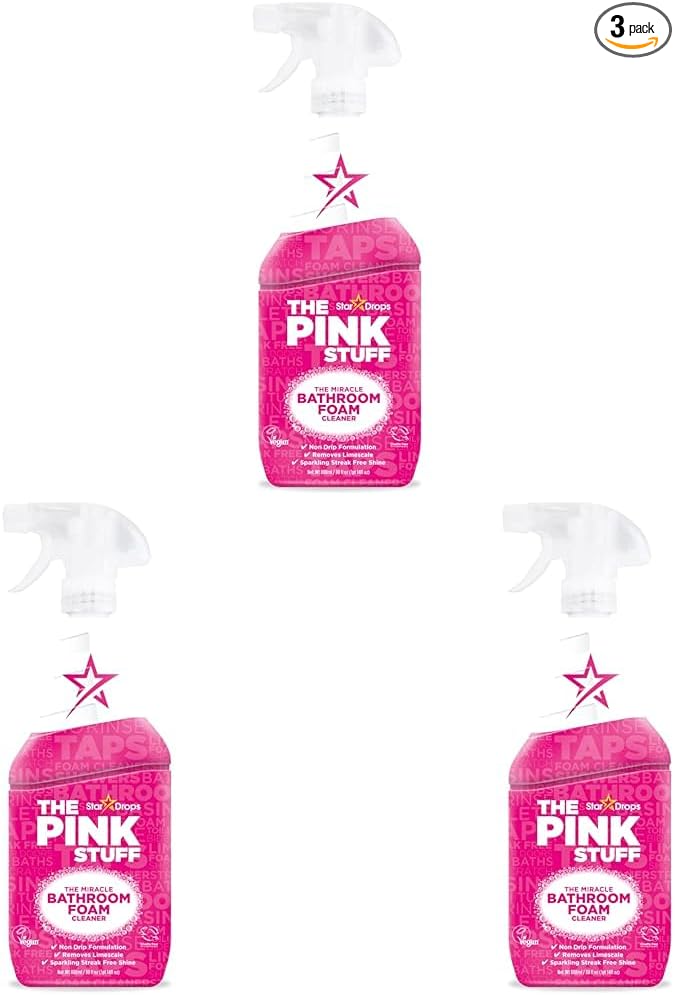 Stardrops - The Pink Stuff Miracle Bathroom Foam Cleaner, 30 fl oz – Now 20% by ThePinkStuff