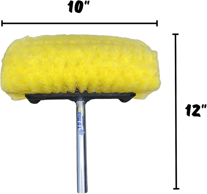 Big Bird Brush Yellow Boat Deck Scrub Brush - Image 4