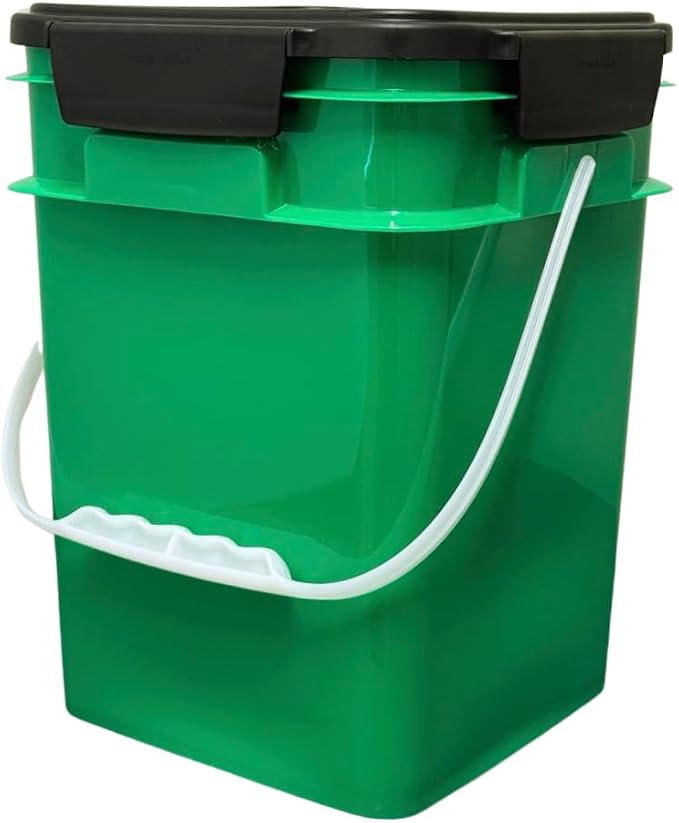 House Naturals 4 Gallon Square Food Grade Bucket Pail - Image 2