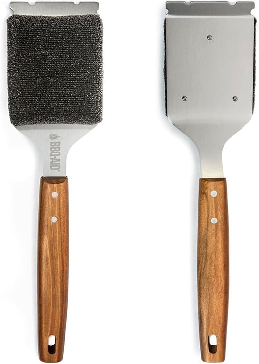 BBQ-AID Bristle Free Grill Brush and Scraper - Image 2