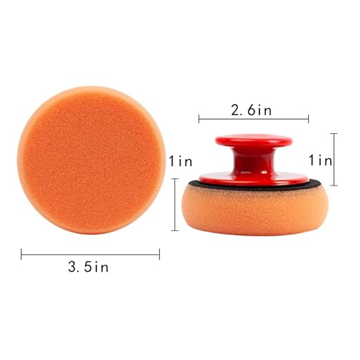 3pcs Polishing Tool Buffing Sponge Pads Waxing Pad - Image 2