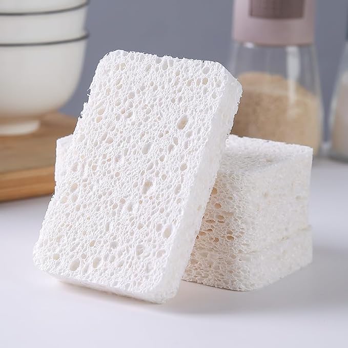 6 - Pack Non-Scratch Scrub Sponges - Sponges - Image 7