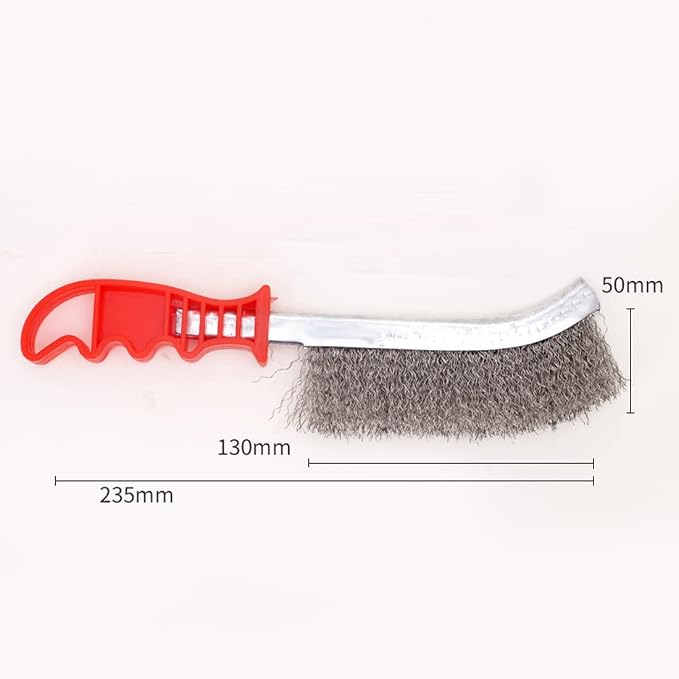 Grill Brush and Scraper with Handle, BBQ Grill Cleaning Brush - Image 7
