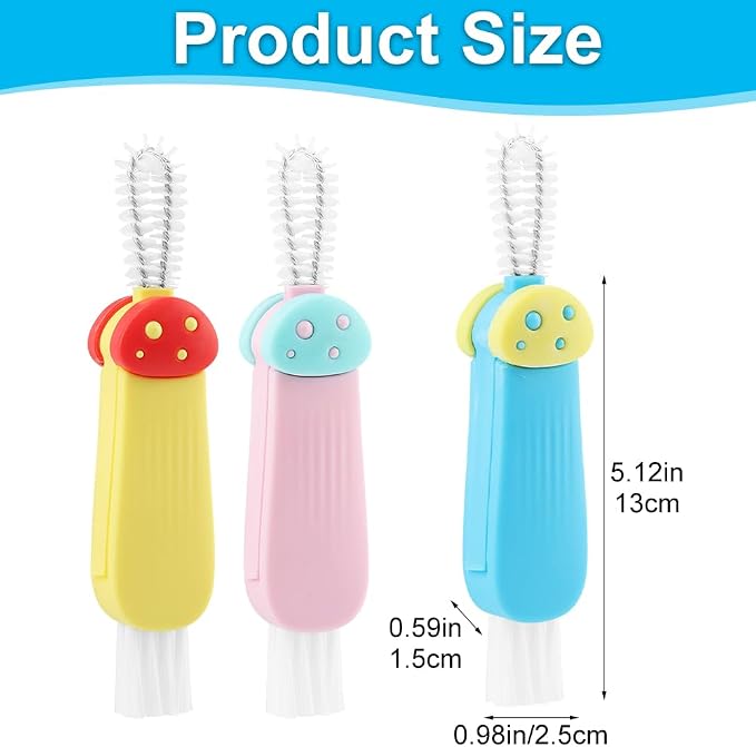 3 in 1 Multifunctional Lid Gap Cleaning Brush Set - Image 2