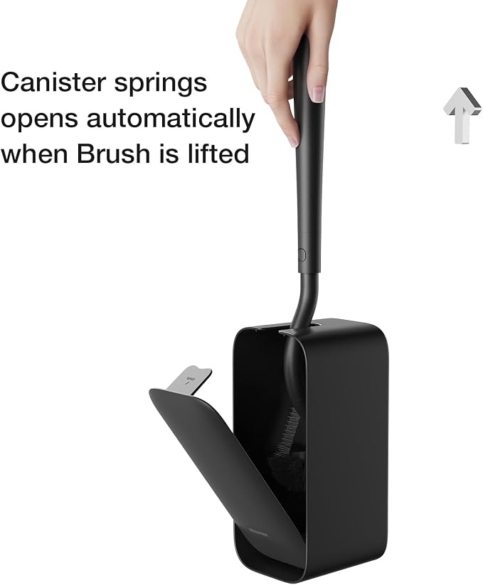 Toilet Cleaner Brush, Diveotree Toilet Brush and Holder - Image 4