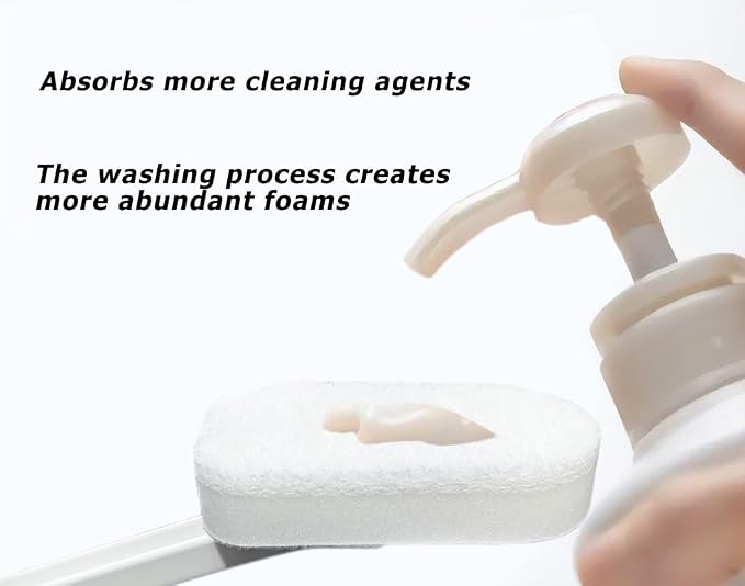 Extended Handle Sponge Scrubber - Image 7