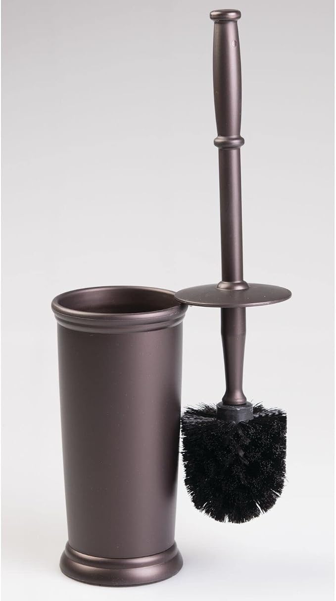 mDesign Toilet Bowl Brush and Holder - Image 7