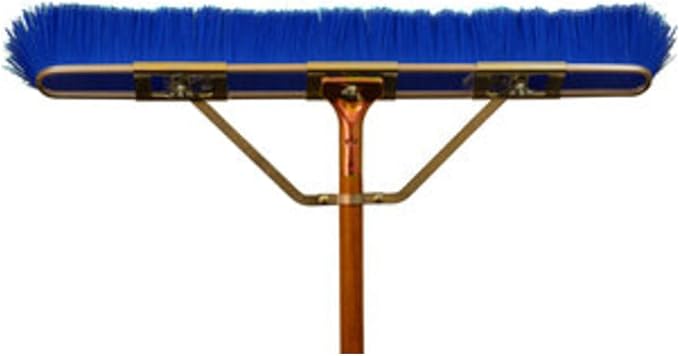 35" Floor Brush w/Brace & Handle by Bruske
