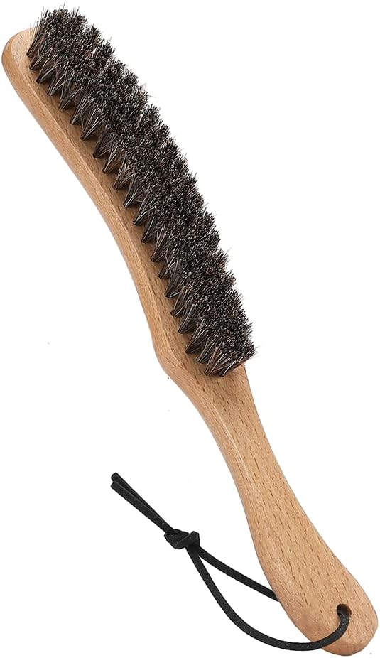Hat Brush - Clean Western Cowboy Hat, Fedora Hat & Baseball Cap, Horsehair by SUPERWASHPLUS