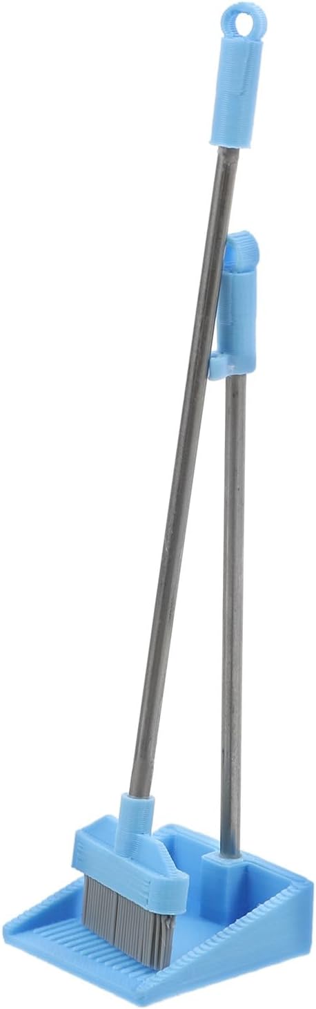 VOSAREA 1 Set Mini Cleaning Supplies Mini Dustpan and Broom Simulated by VOSAREA