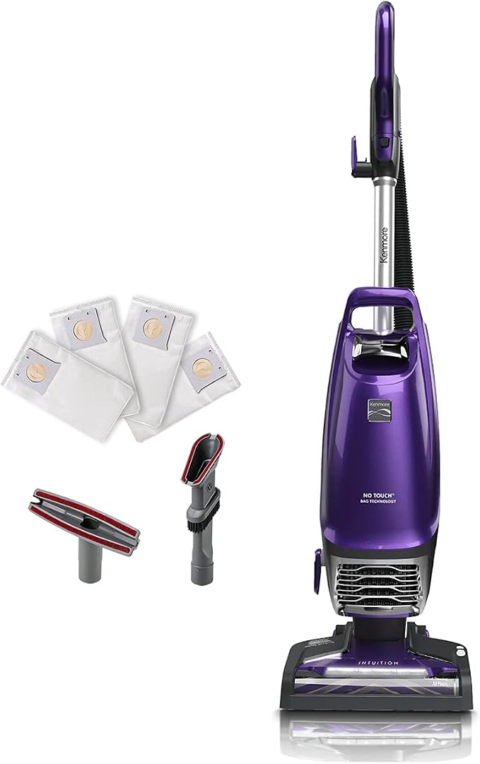 Kenmore BU4018 Intuition Bagged Upright Vacuum Lift-Up Carpet Cleaner 2-Motor by Kenmore
