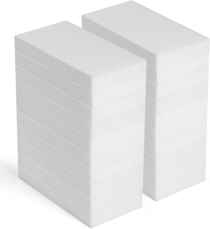 20PCS Melamine Sponge Magic Eraser Sponge in Bulk Small Cleaner Pads Melamine - Image 2