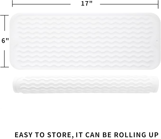 Silicone Dish Drying Mat for Multiple Usage, Easy clean, Eco-friendly, - Image 2