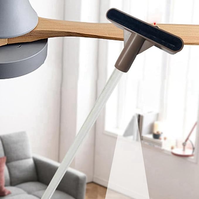 2pcs Ceiling Fan Blade Cleaning Artifact Household Dust Brush Accessories Fan - Image 4