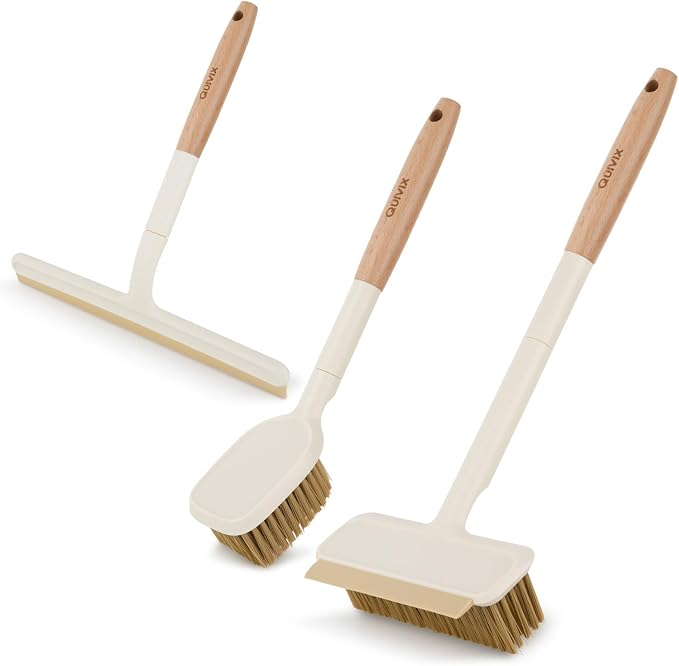 3 Pack Hard Bristle Scrub Brush Set by Unknown