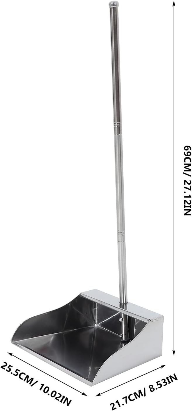 Cabilock Stainless Steel Upright Dustpan - Image 4