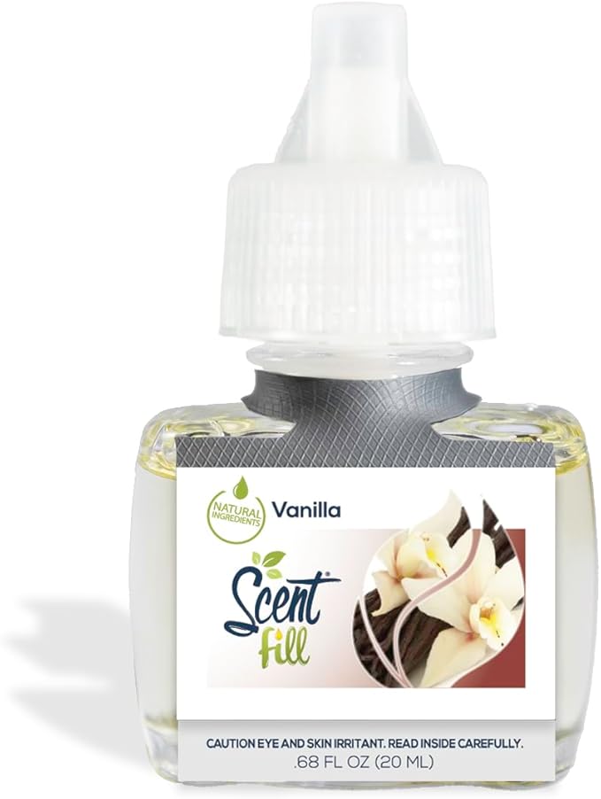 Scent Fill Vanilla Plug in Air Freshener, Scented Oil Refills, 2 Refills + - Image 4