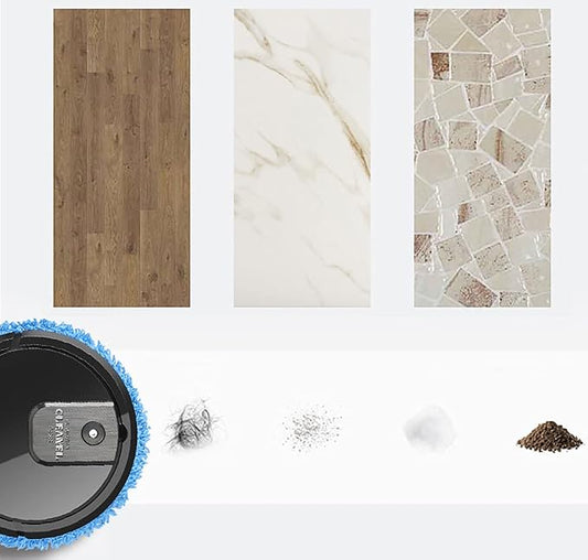 Smart Dust Auto Sweeper, Wet and Dry Mopping Sweeping Robot Auto Cleaner Floor - Image 2