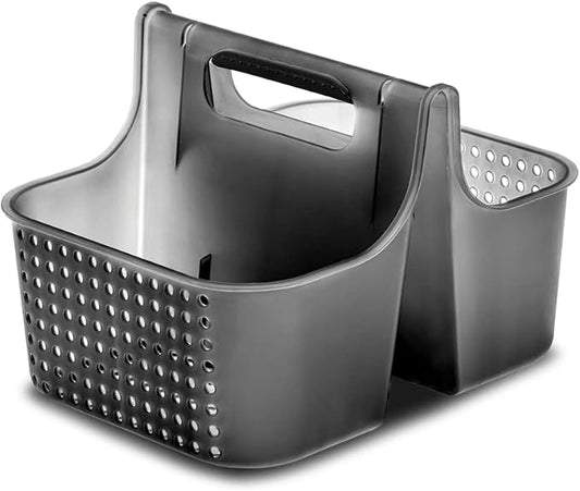 madesmart Large Premium Portable Shower Caddy, Hold Soap, Hair Supplies and by madesmart%C2%AE