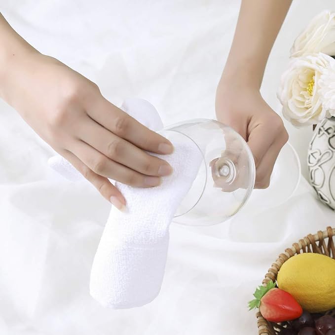 Glynniss Dishcloths Kitchen Highly Absorbent Dish Rags 100% Cotton Dish Cloths - Image 4