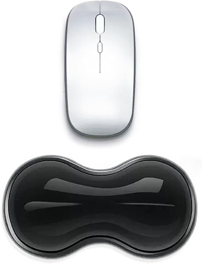 Mouse Wrist Rest Pad, 5.71" Ergonomic Cool Silicone Gel Wrist Support Pad by Unknown