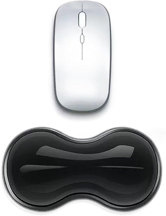 Mouse Wrist Rest Pad, 5.71" Ergonomic Cool Silicone Gel Wrist Support Pad by Unknown