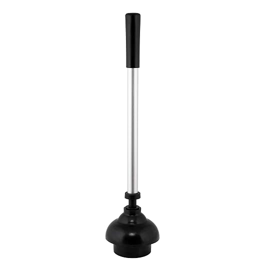 Bath Bliss 2-in-1 Toilet Brush and Plunger Set in Stainless Steel - Image 7