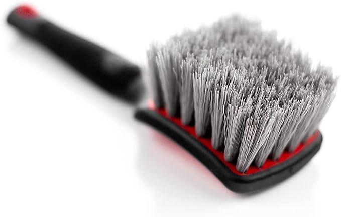 Detail Factory - ProGrip Tire Brush - Ergonomic ProGrip Handle, Stiff Synthetic - Image 2