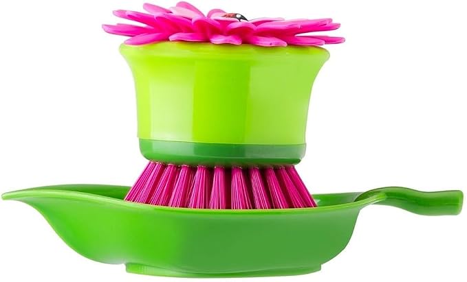 Vigar Flower Palm Dish Scrub Brush - Image 2