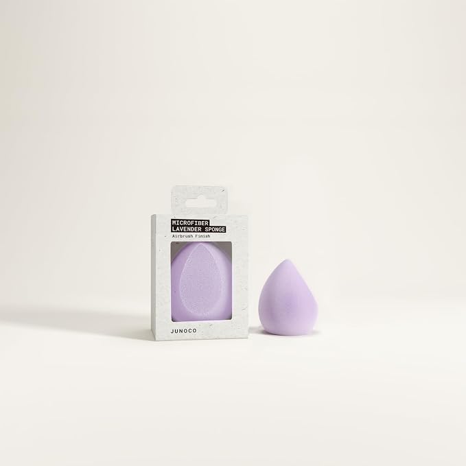 JUNO & Co. Microfiber Makeup Sponge, Dual Layer Technology - Image 6