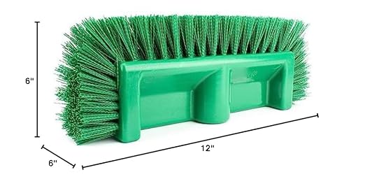 SPARTA Multi-Level Tile Scrub Brush 12" Wide Brush Head, Heavy-Duty Tile - Image 8