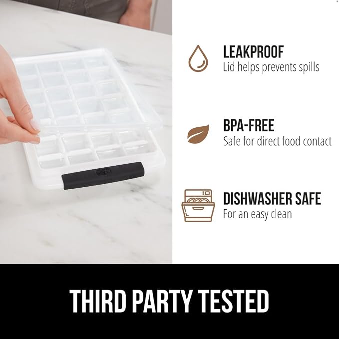 GORILLA GRIP Stackable Ice Cube Tray and Bucket Set - Image 5