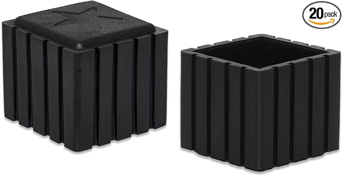 Flyshop Anti-Skid Non-Marking Synthetic Rubber Patio Chair Table Leg Caps by Flyshop