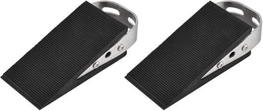 JQK Heavy Duty Door Stopper Rubber Wedge, 304 Stainless Steel Security Door by Homeimprovement