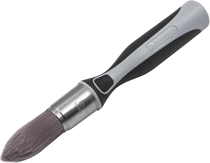ROLLINGDOG Trim Paint Brush - 25mm Edge Paint Brush Pointed Round Detail Brush by ROLLINGDOG