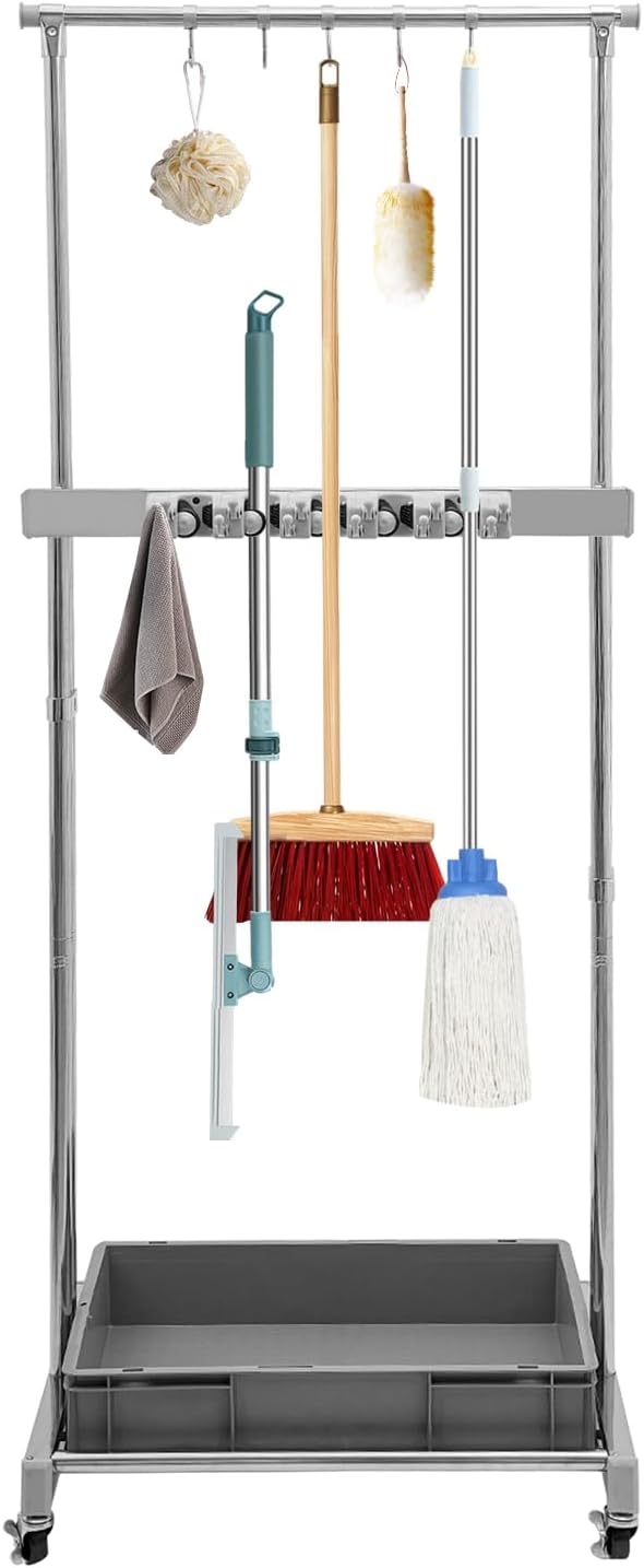 Garden Tool Organizer, 10 Slots by HinLIaDa