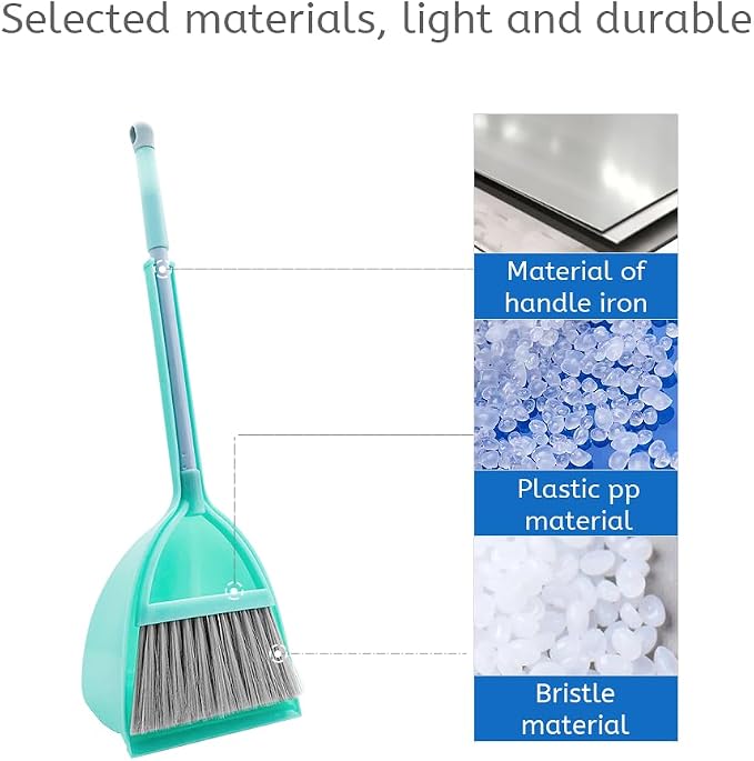 Small Broom and Dustpan Set, Household Mini Broom and Dustpan Set, Mini Broom - Image 4