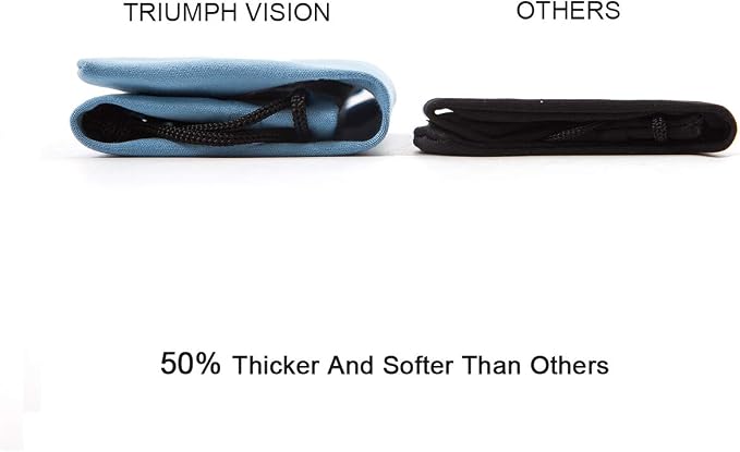 TRIUMPH VISION Soft Eyeglass Pouch 3 Pack - Image 2
