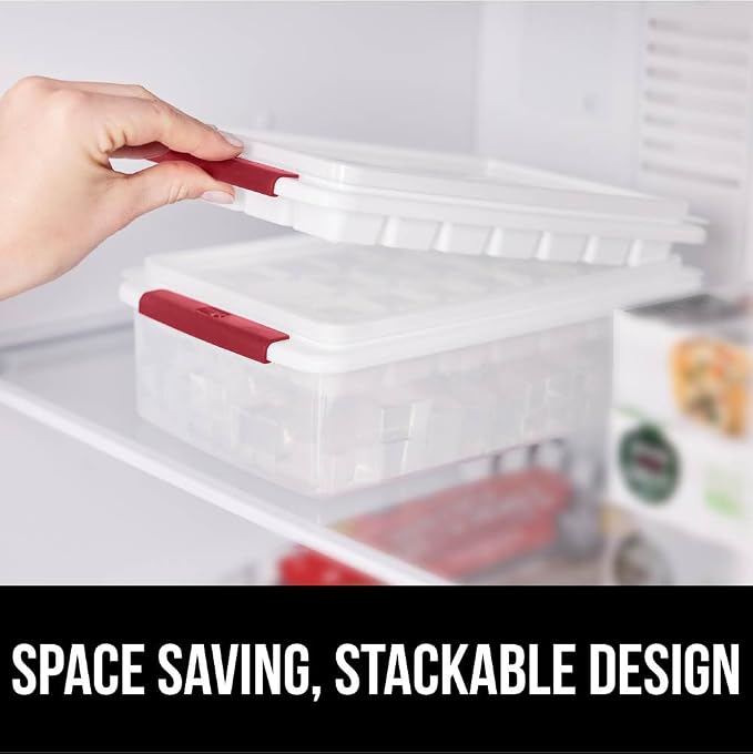 GORILLA GRIP Stackable Ice Cube Tray and Bucket Set - Image 7