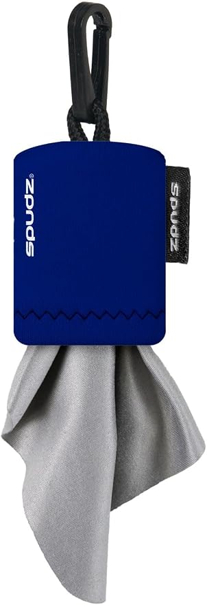 SPUDZ Ultra Microfiber Lens Cleaner – Closable Pouch, Washable – by ALPINEINNOVATIONS