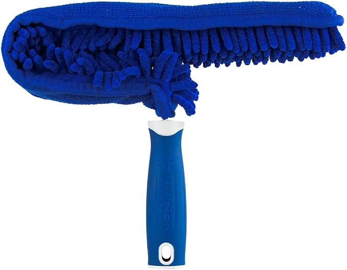 Unger Connect and Clean Microfiber Ceiling Fan Duster, Household Cleaning by Unger