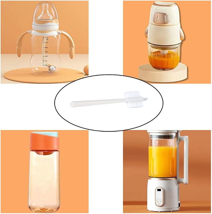 6 Pack Juicer Machines Cleaning Brush 3 Side Bristles Deep Clean Brushes - Image 7