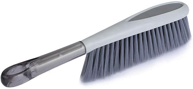 Hand Broom, 14 inch Large Counter Duster, Slightly Stiff Plastic Bristle Brush by Unknown