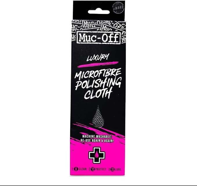 Muc Off Premium Microfibre Cleaning & Polishing Cloth by Muc-Off