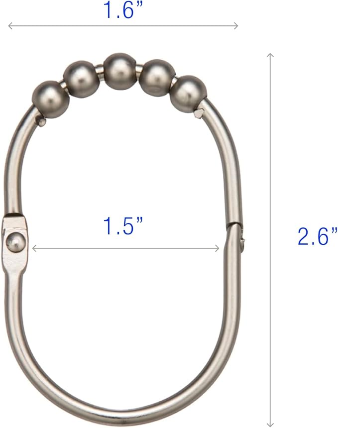 2 Lb. Depot Wide Shower Curtain Rings - Image 3