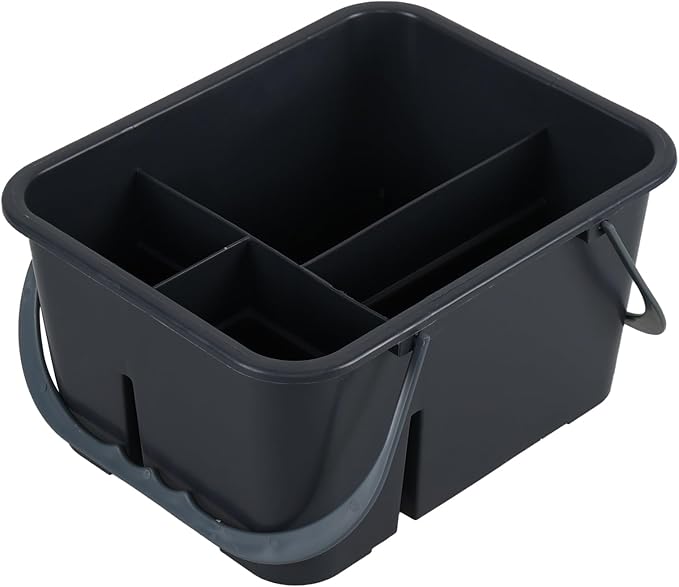 Bringer 1-Pack Small Plastic Cleaning Tool Storage Caddy, Cleaning Caddy Tote by Bringer