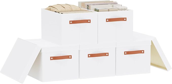 Fabric Storage Bins, Clothes Boxes by YheenLf