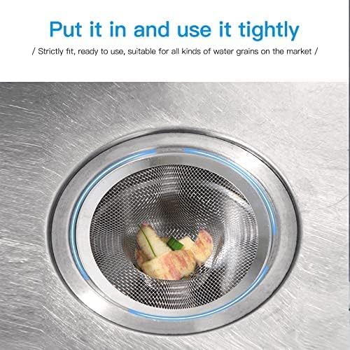 Maxware 4PCS Heavy Duty Stainless Steel Sink Strainer, Sink Basket Set - Image 5