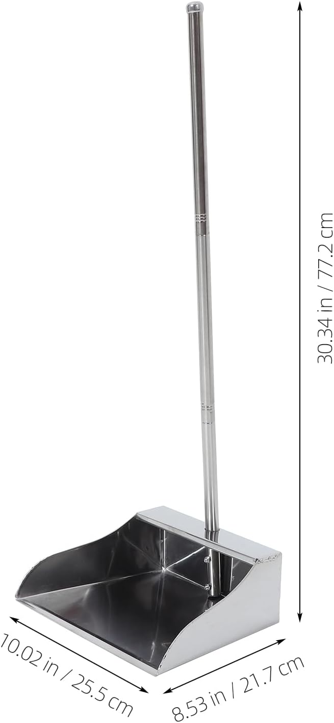 Lurrose Stainless Steel Dustpan - Image 3